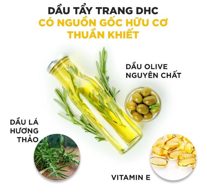 Dầu tẩy trang cho da nhạy cảm dầu mụn Nhật Bản DHC Deep Cleansing Oil