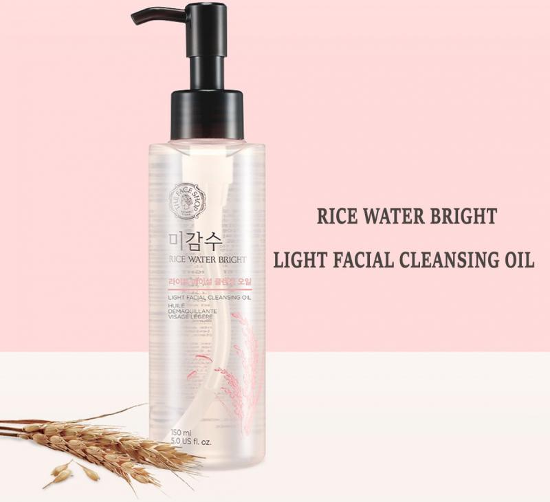 Dầu Tẩy Trang Làm Sáng Da Thefaceshop Rice Water Bright Light Facial Cleansing Oil 150ml