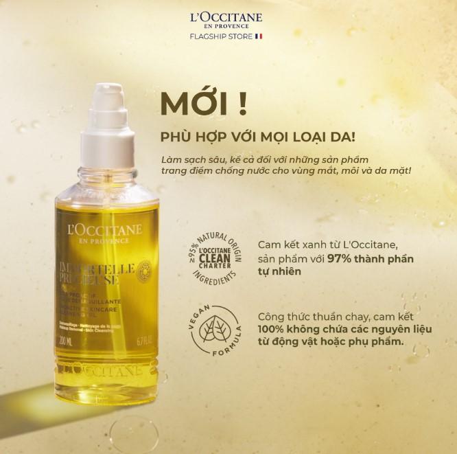 Dầu tẩy trang L’Occitane Cleansing Oil