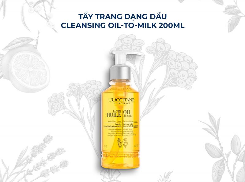 Dầu tẩy trang L’Occitane Cleansing Oil