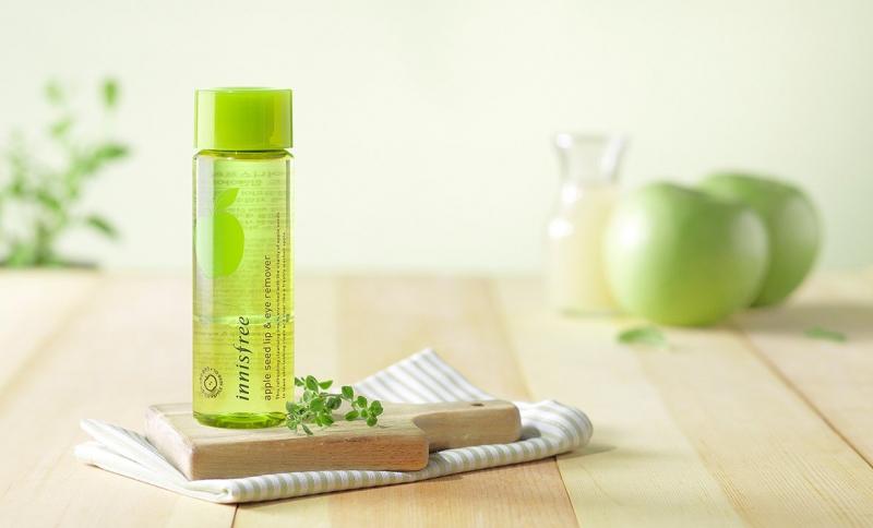 Dầu tẩy trang mắt và môi Innisfree Apple Seed Lip & Eye Makeup Remover