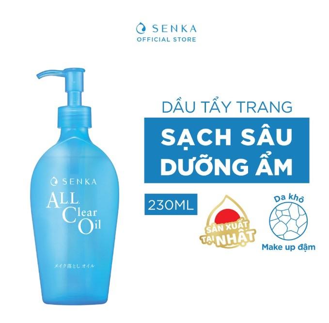 Dầu tẩy trang Senka All Clear Oil