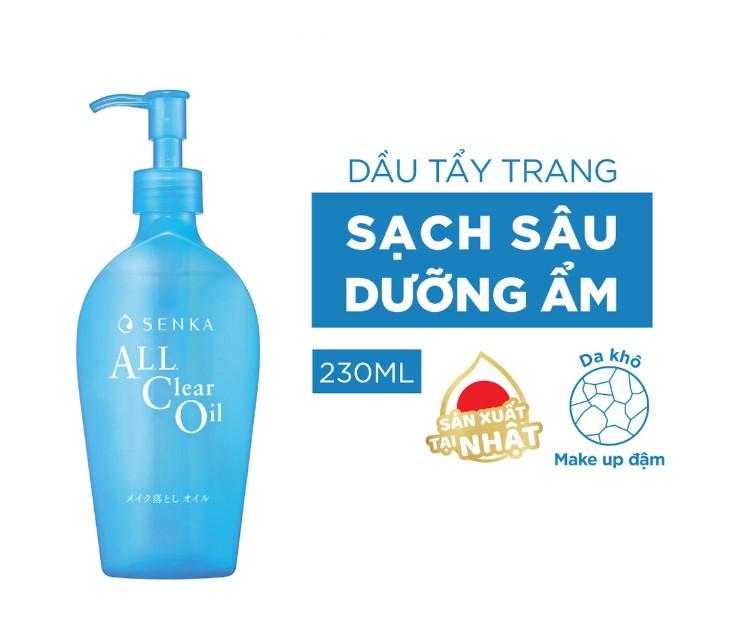 Dầu tẩy trang Senka All Clear Oil