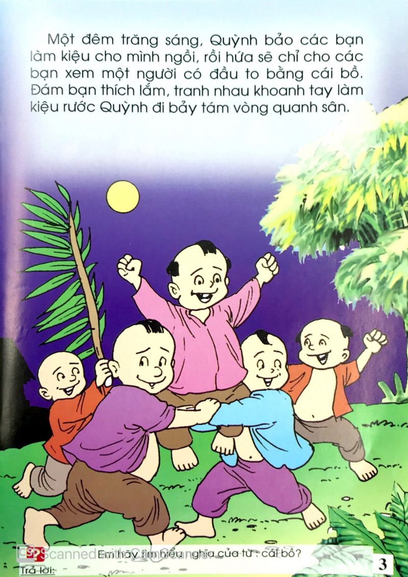 Đầu to bằng cái bồ