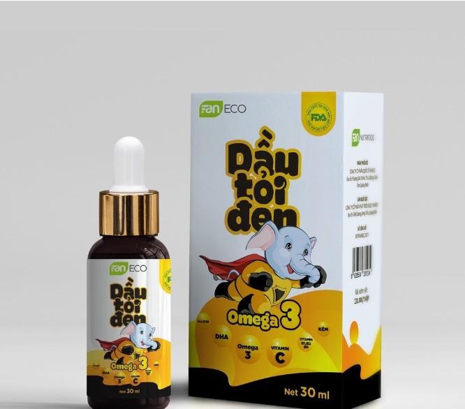 Dầu tỏi đen Omega 3 Faneco