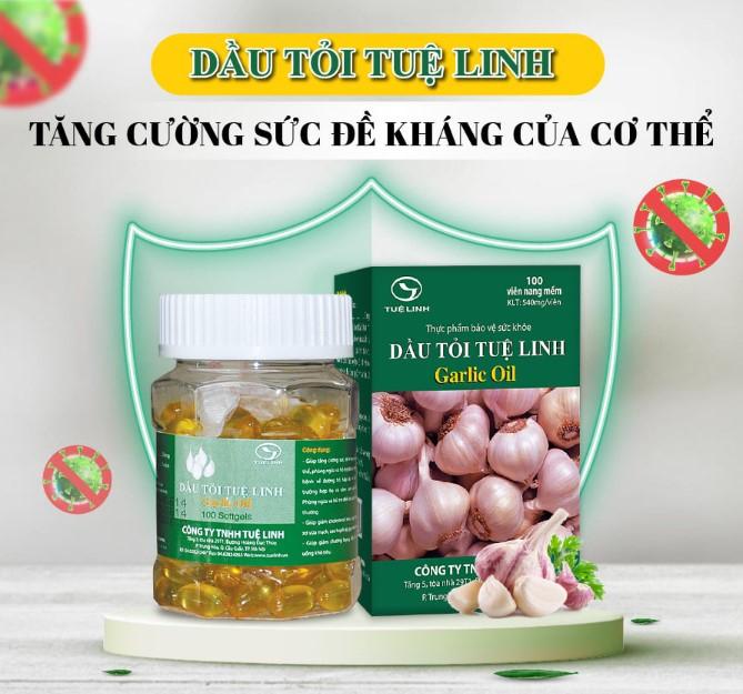 Dầu tỏi Tuệ Linh