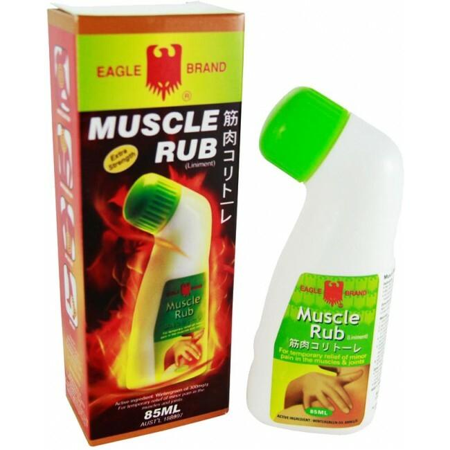 Dầu xoa bóp con ó Eagle Brand Muscle Rub