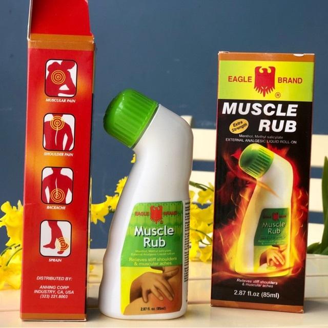 Dầu xoa bóp con ó Eagle Brand Muscle Rub