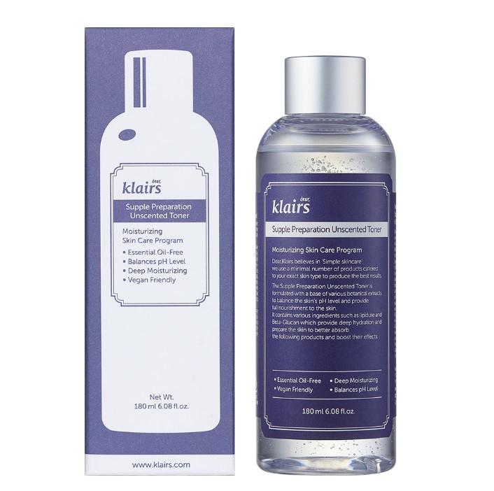 Dear Klairs Supple Preparation Unscented Toner