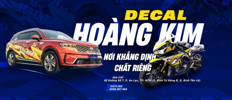 Decal Hoàng Kim
