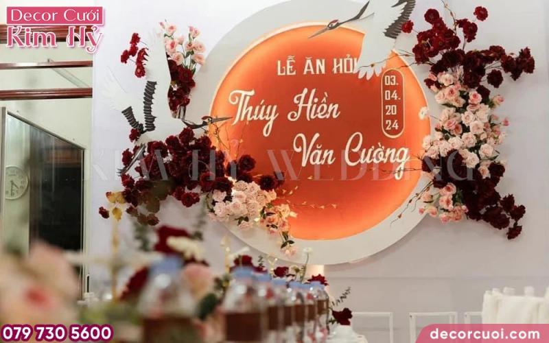 Decor cưới Kim Hỷ