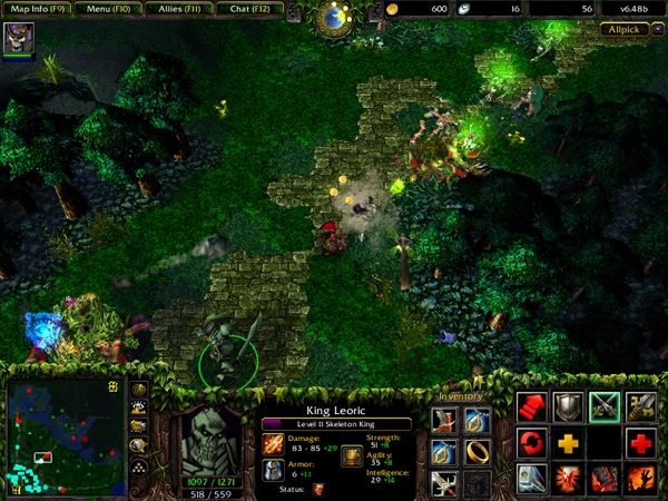 Defense of the Ancients - mod Warcraft 3