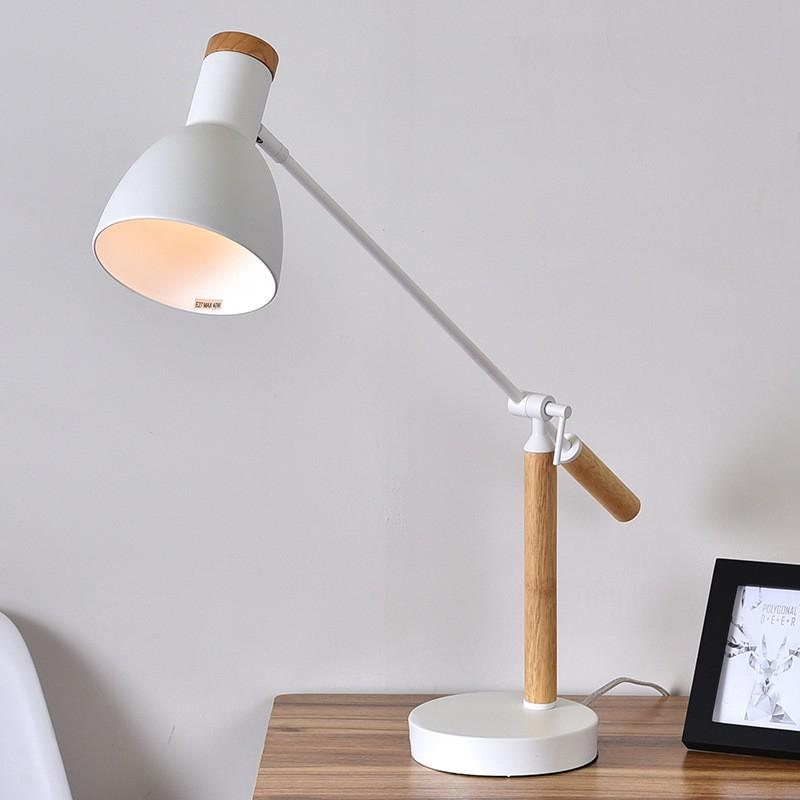 Đèn bàn gỗ bóng led scholar MW9326 thương hiệu MW Furniture