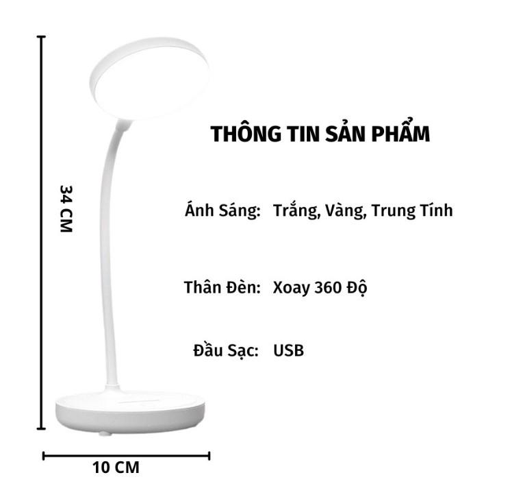 Đèn bàn mini chống cận thị Asaki 1211