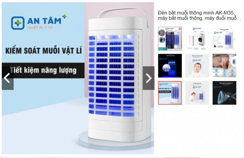 Đèn bắt muỗi AK-M35