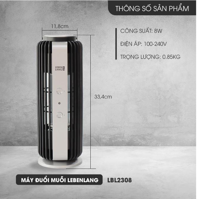 Đèn bắt muỗi Lebenlang LBL2308