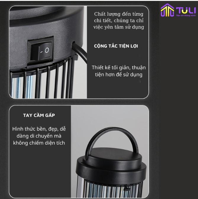 Đèn máy bắt muỗi thông minh Tuli 360 30W