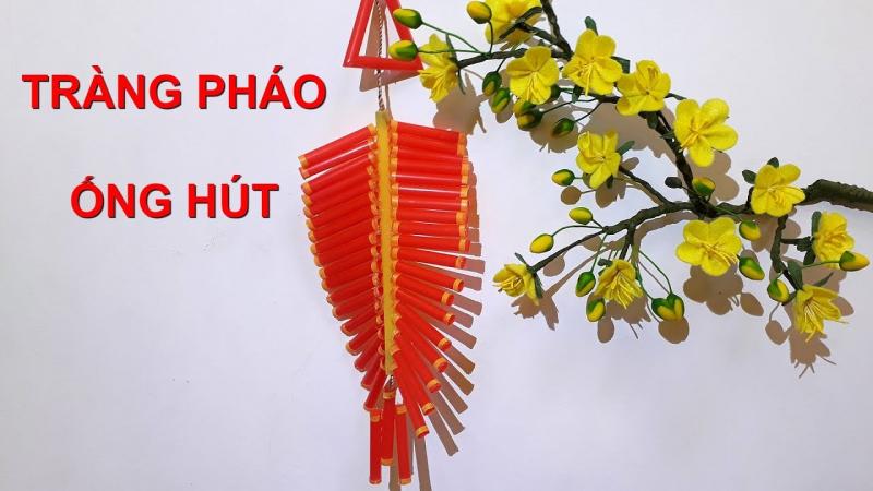 Tận dụng ống hút làm nhiều đồ độc đáo