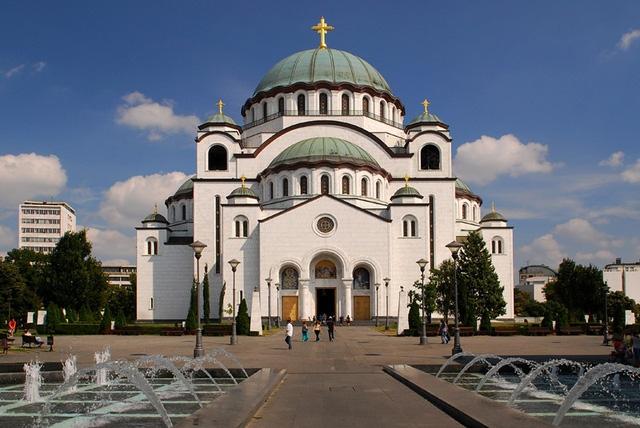 Đền thờ giáo hội chính thống  Saint Sava tại Serbia