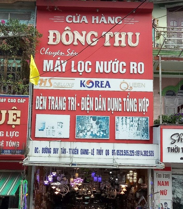 Cửa hàng Đèn Trang Trí Đông Thu