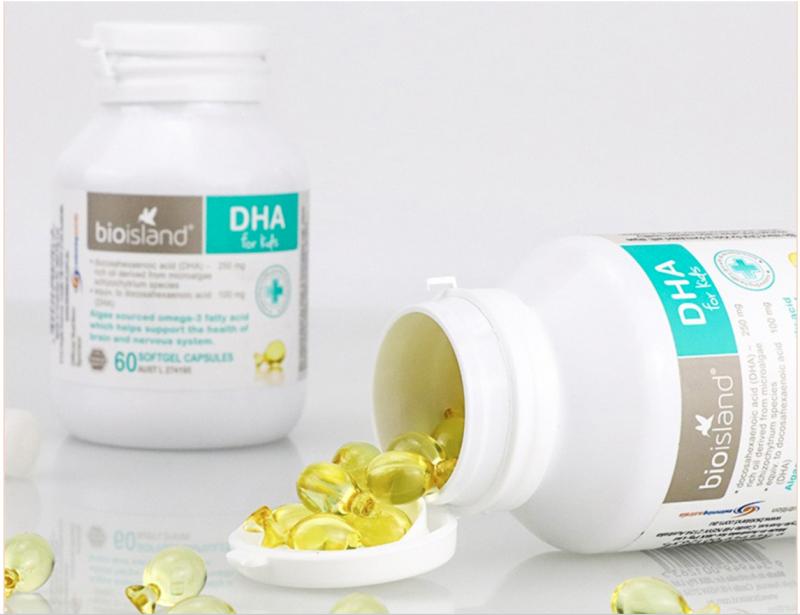 DHA Bio Island dành cho bé cung cấp DHA từ tảo