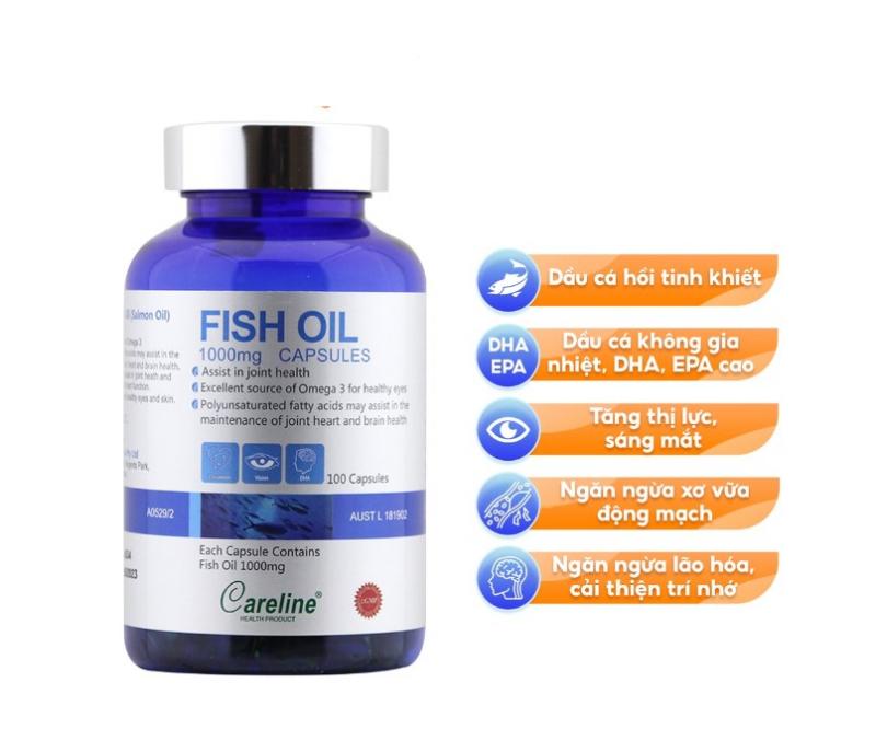 DHA cho bà bầu Careline Fish Oil