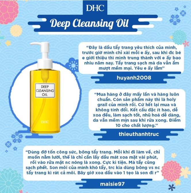 DHC Deep Cleansing Oil