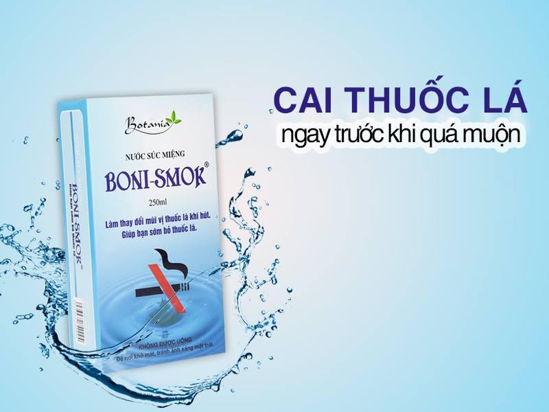Top 10 Địa chỉ bán nước súc miệng Boni Smok chính hãng và uy tín nhất tại Tp. HCM