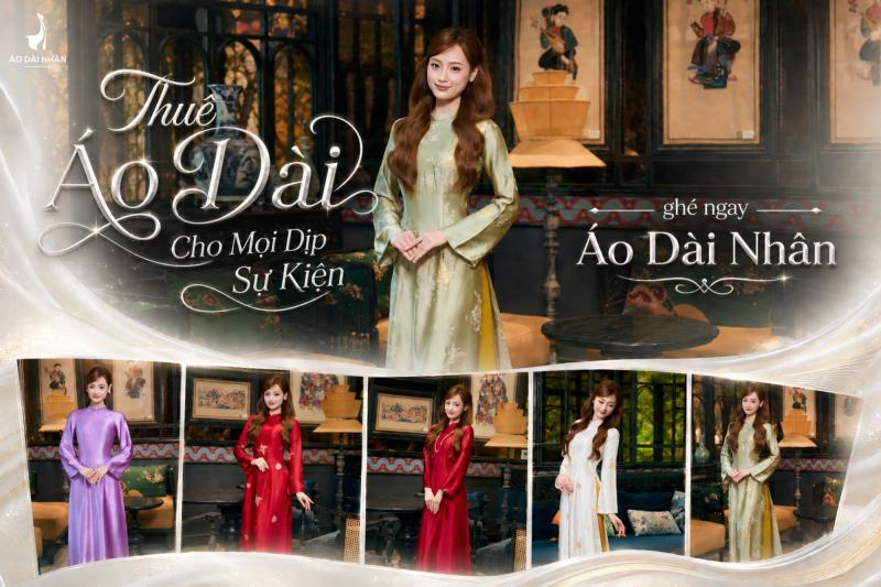 Áo Dài Nhân - cho thuê áo dài đẹp, uy tín, chất lượng, giá rẻ