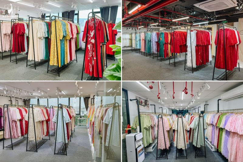 Hệ thống showroom cho thuê áo dài uy tín hàng đầu tại Việt Nam - Áo Dài Nhân