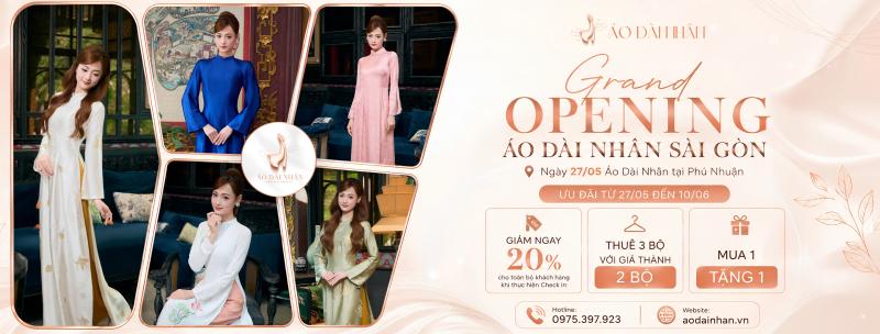 Áo Dài Nhân - cho thuê áo dài đẹp, uy tín, chất lượng, giá rẻ