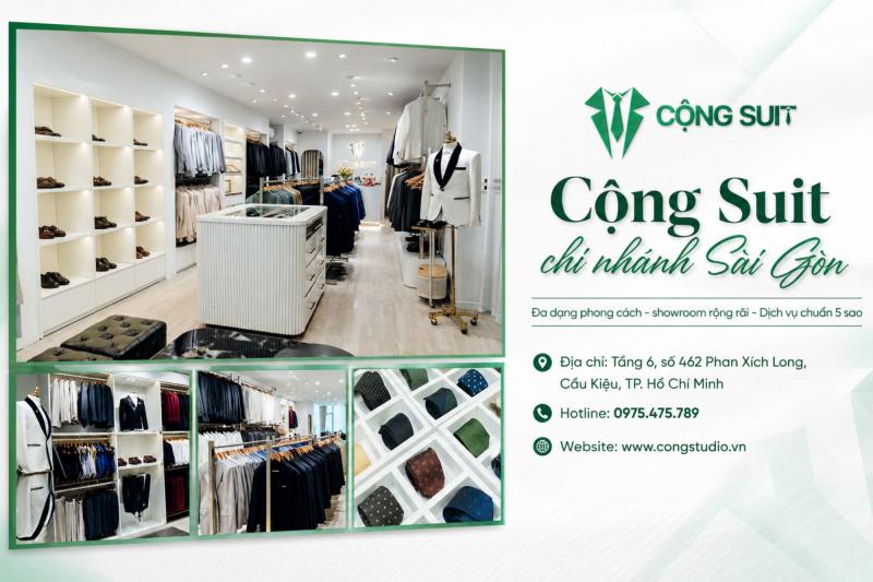Địa chỉ cho thuê suit nam uy tín - chất lượng tại TP. Hồ Chí Minh | Cộng Suit