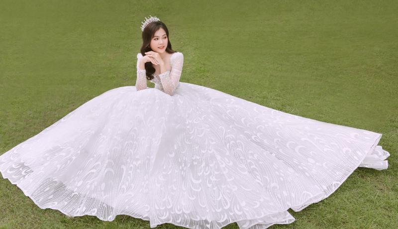 Váy cưới trễ vai cô dâu | Shopee Việt Nam