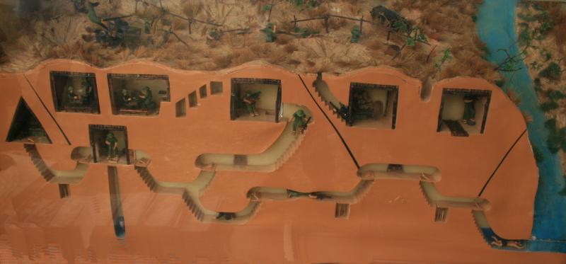 Map model of Cu Chi Tunnels