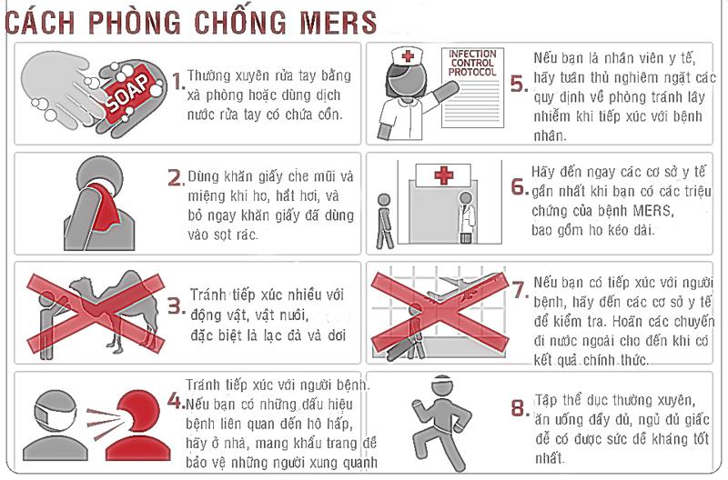 Cách phòng chống virus MERS