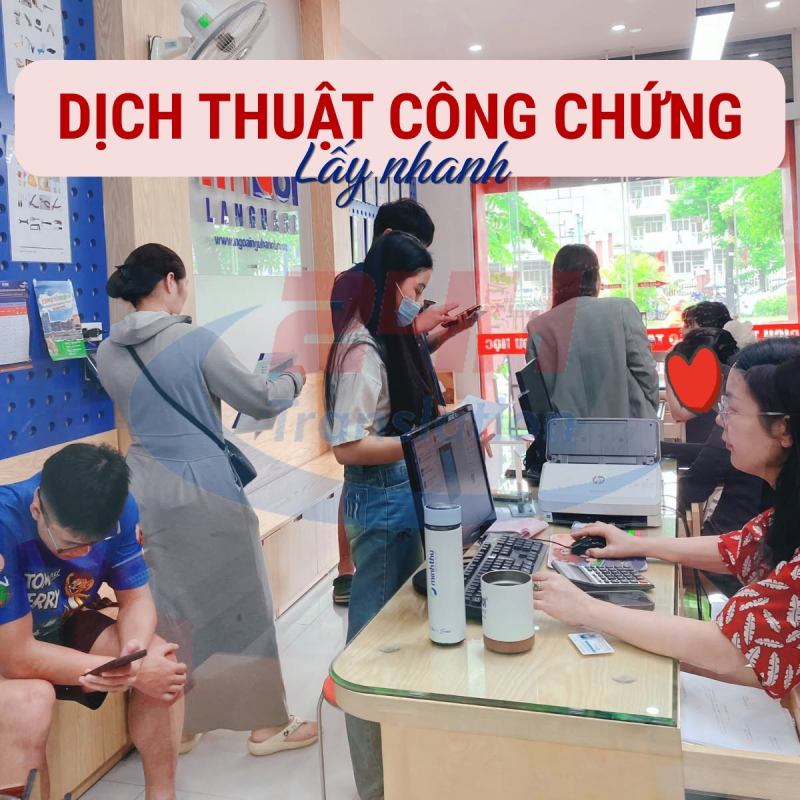 Dịch thuật Công chứng 24h