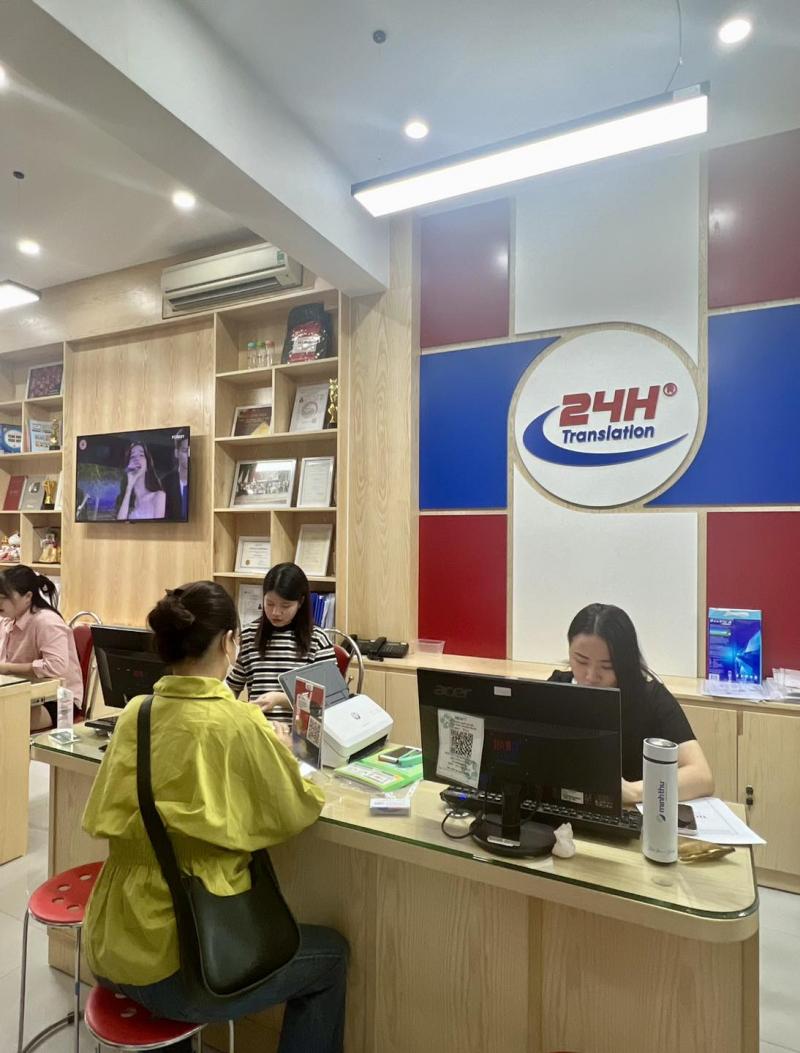 Dịch thuật Công chứng 24h