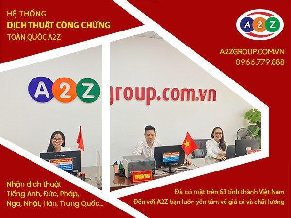 Dịch thuật A2Z