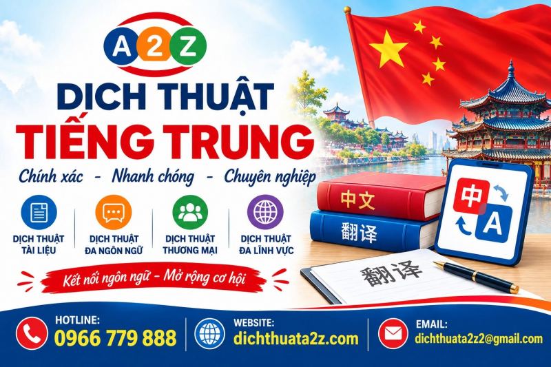 Dịch thuật - Công chứng A2Z