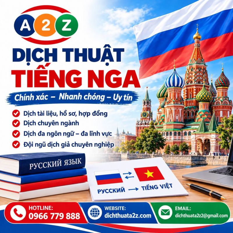 Dịch thuật - Công chứng A2Z