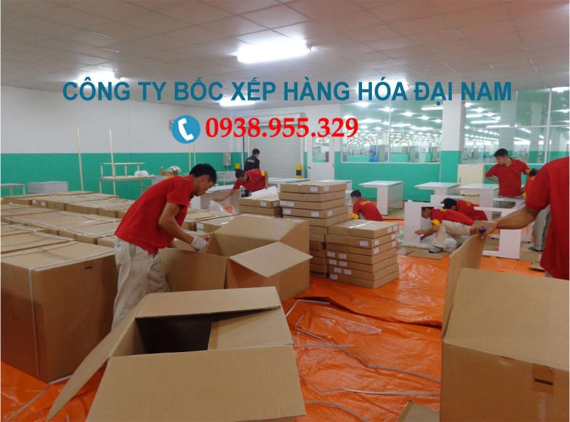 Dịch vụ bốc xếp hàng hóa Đại Nam