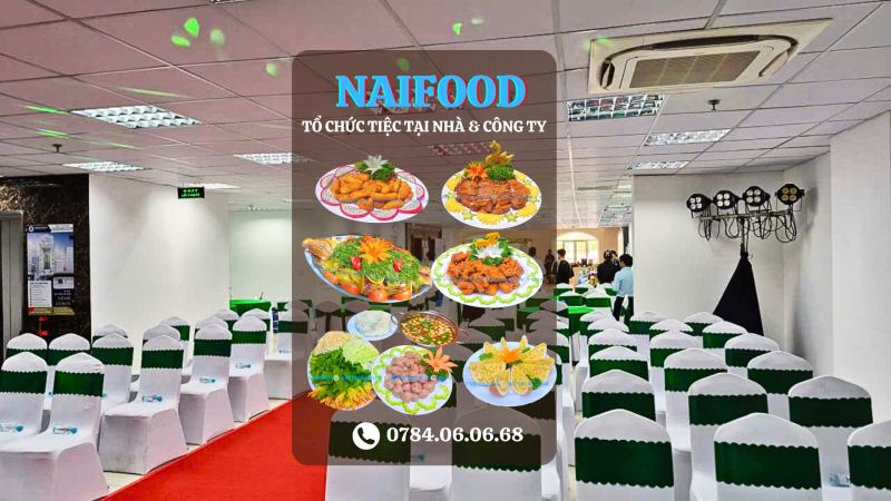 Dịch vụ Đặt Tiệc Naifood