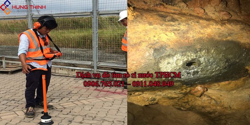 Dịch vụ dò tìm rò rỉ nước của Điện Nước Hưng Thịnh
