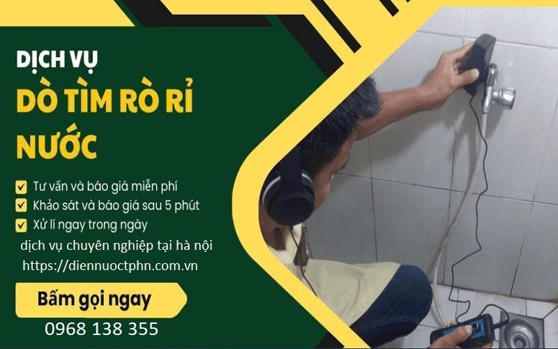 Dịch vụ dò tìm rò rỉ nước của Điện nước Minh Thanh