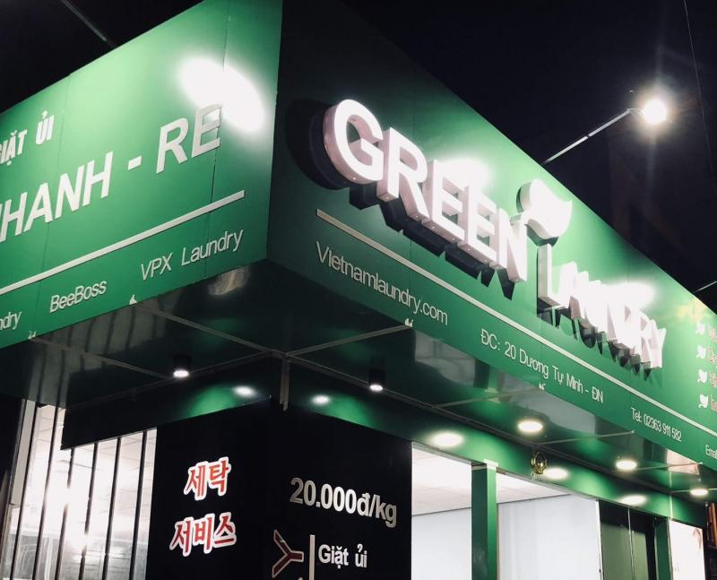 Dịch vụ giặt là công nghiệp Green Laundry