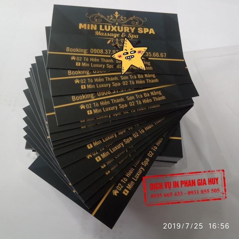 Công ty in ấn & thiết kế Phan Gia Huy chuyên nhận in ấn namecard với kiểu dáng đẹp, chất liệu ưng ý.