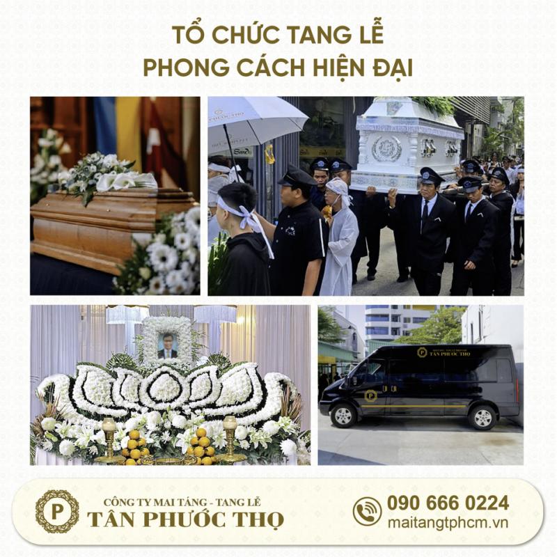 Dịch vụ mai táng - tang lễ Tân Phước Thọ