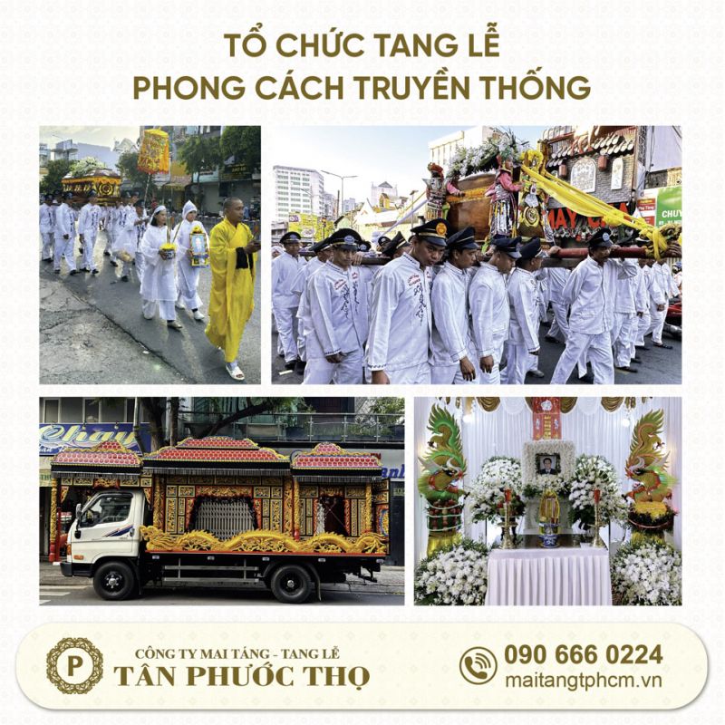 Dịch vụ mai táng - tang lễ Tân Phước Thọ