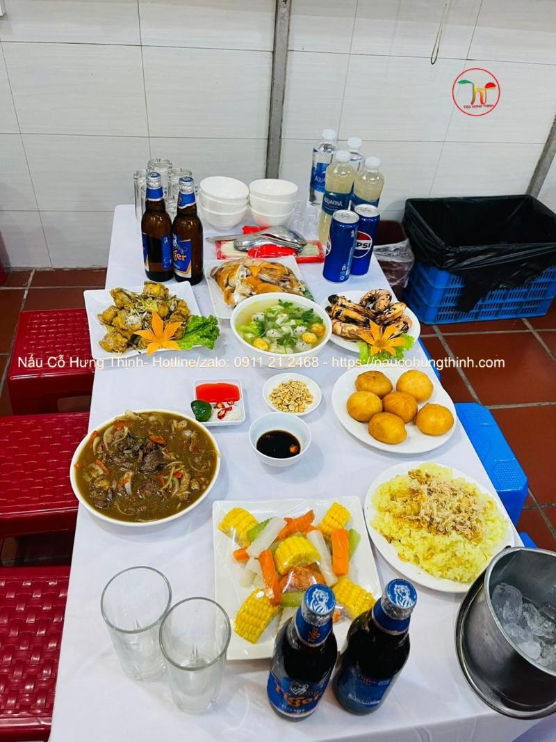 Dịch vụ nấu cỗ tại nhà Hưng Thịnh