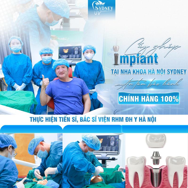 Dịch vụ nổi bật của Trung tâm nha khoa Hà Nội Sydney